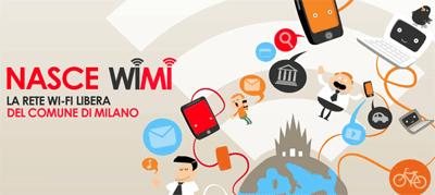 WiMi - A Milano nasce la prima rete WiFi gratuita