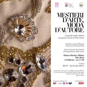 Mestieri d'arte, moda d'autore